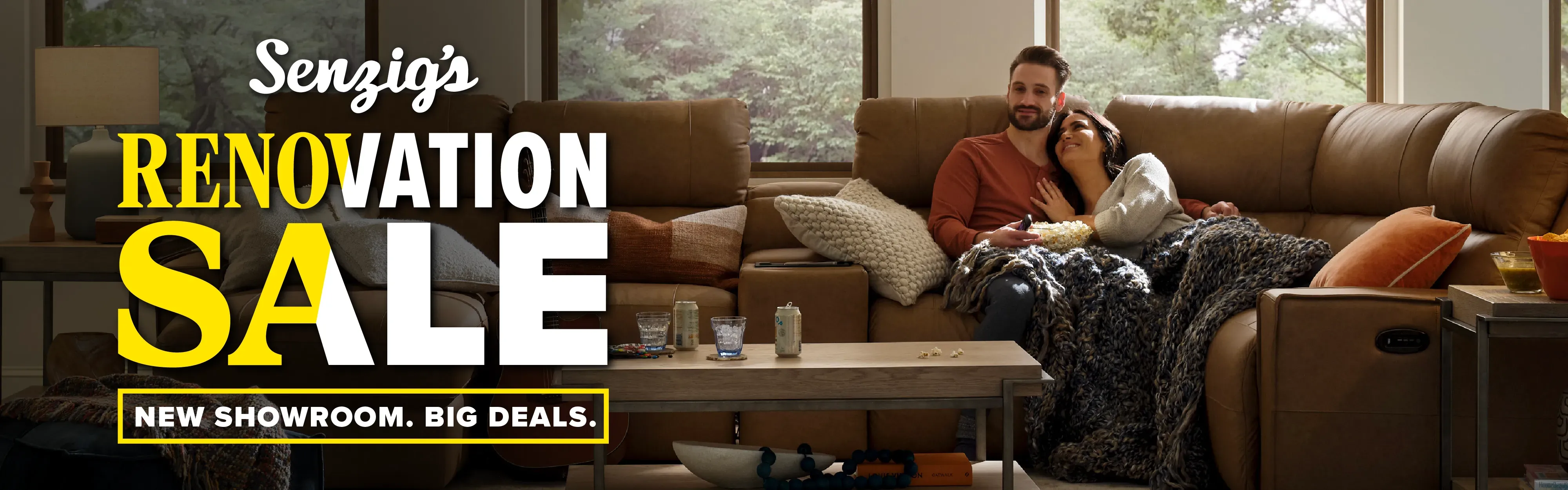 Renovation Sale. New Showroom. Big Deals.